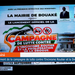 [Reportage TV] Bouaké : Lancement d'une campagne contre l'incivisme Routier et la Drogue
