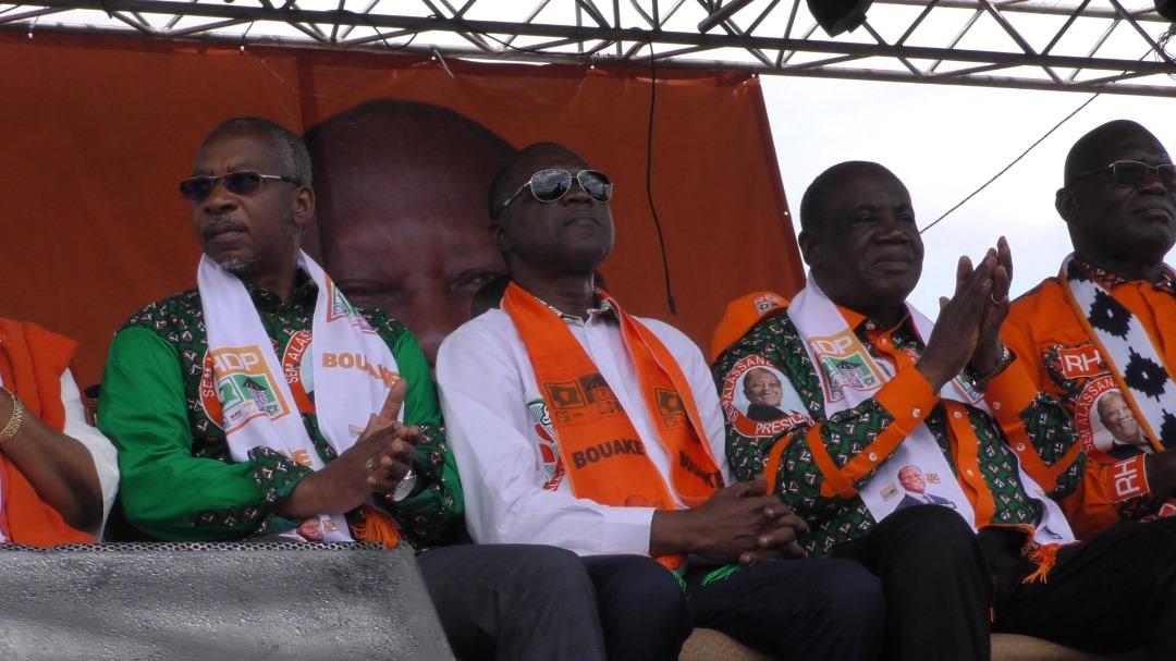 Precongrès 2025 : A Bouaké, les cadres du RHDP mobilisent leurs militants pour la paix et pour la candidature de Ouattara