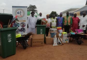 Côte d’Ivoire / Journée de Salubrité : l’UJB offre du matériel et des médicaments au centre de santé de Prépressou-Kanhankro