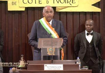 Assemblée Nationale Ivoirienne : Jérôme Patrick Achi succède à Adama Bictogo avec 84,98 % des voix