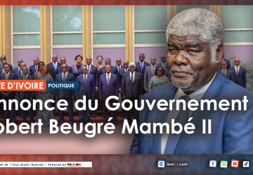 Primature ivoirienne : Annonce officielle du Gouvernement  Robert Beugré Mambé II