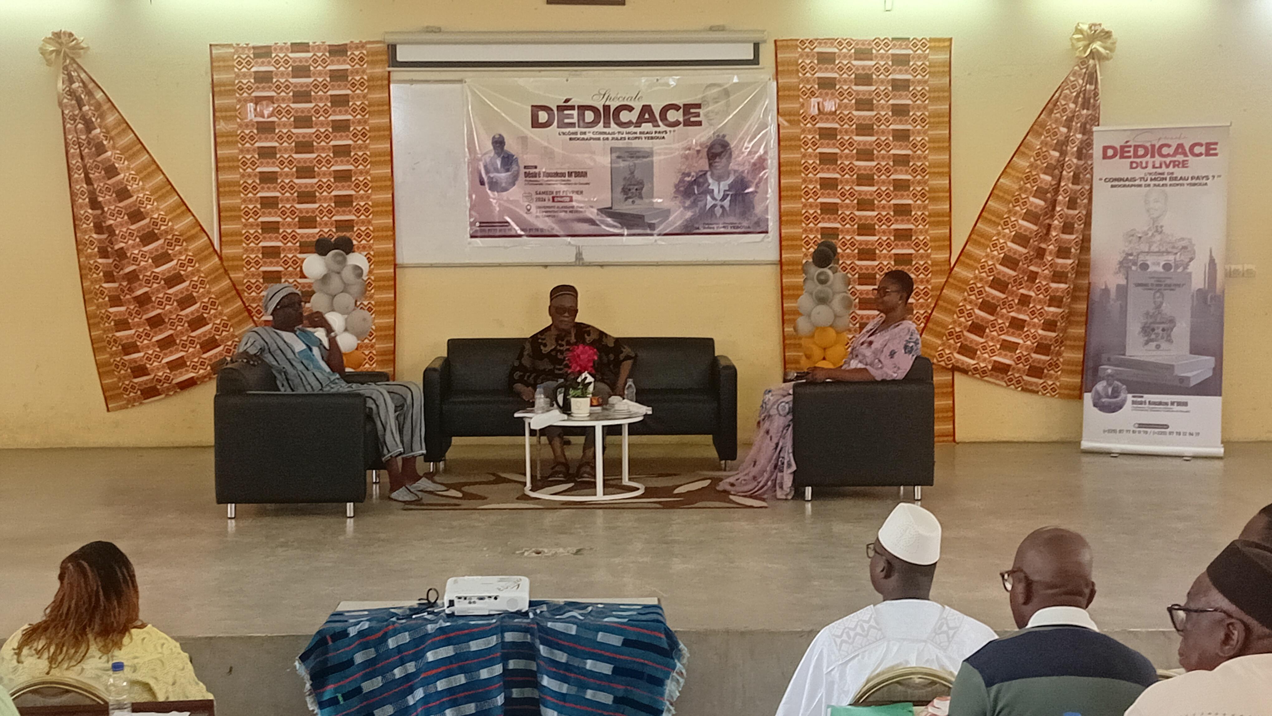 Littérature : le professeur Désiré Kouakou M’Brah immortalise Jules Koffi Yeboua dans un livre