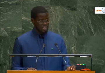 ONU : Discours du Président du Sénégal, Bassirou Diomaye Diakhar FAYE
