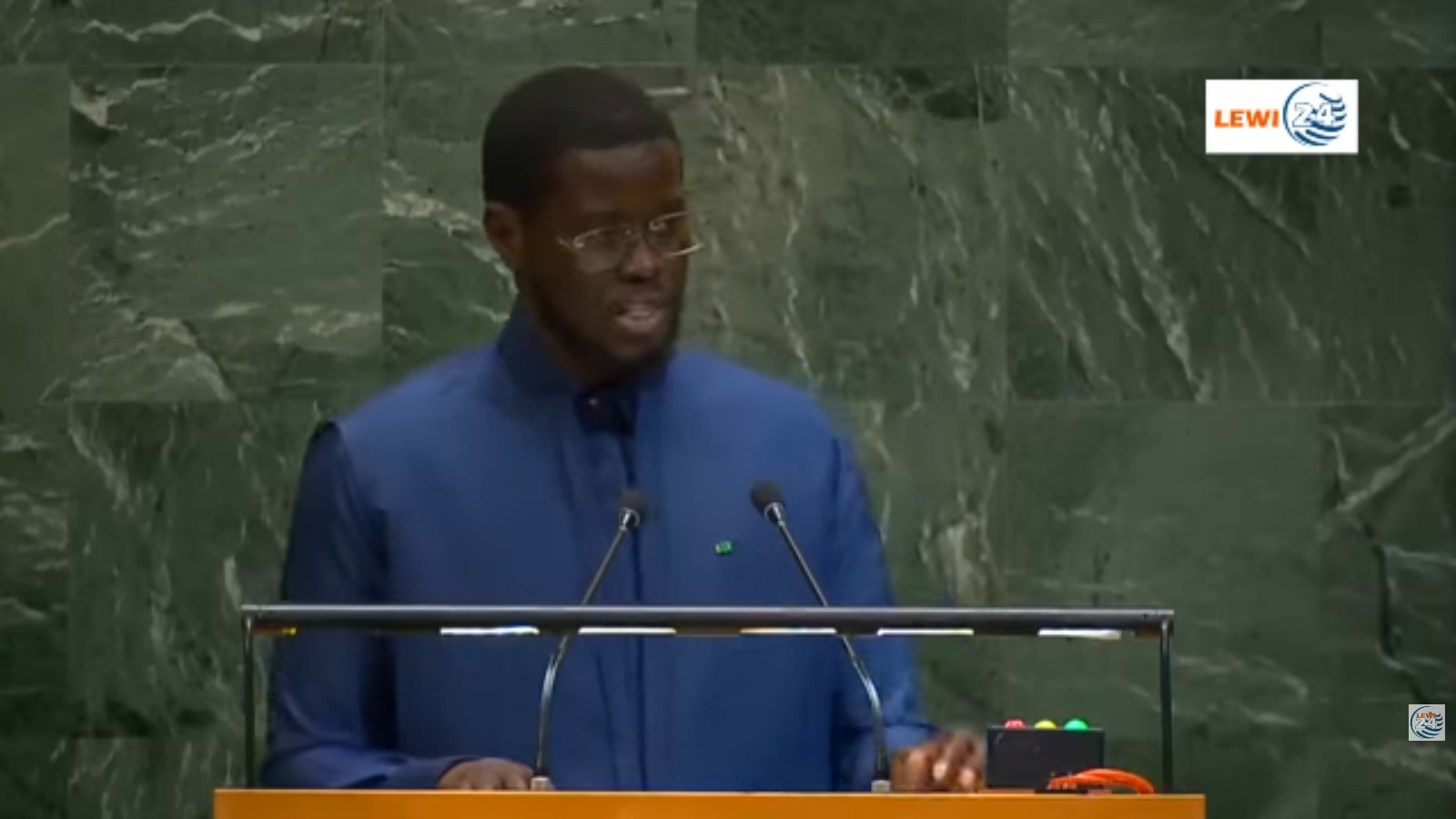 ONU : Discours du Président du Sénégal, Bassirou Diomaye Diakhar FAYE