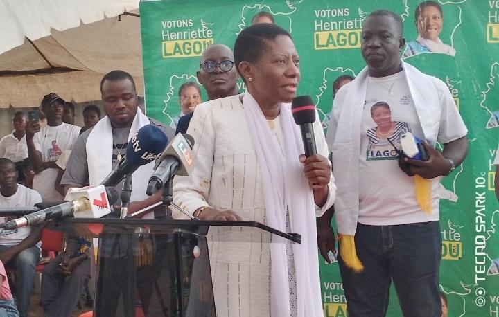 Présidentielle 2025 : À Bouaké, Henriette Lagou promet de restaurer la paix et les valeurs en Côte d’Ivoire