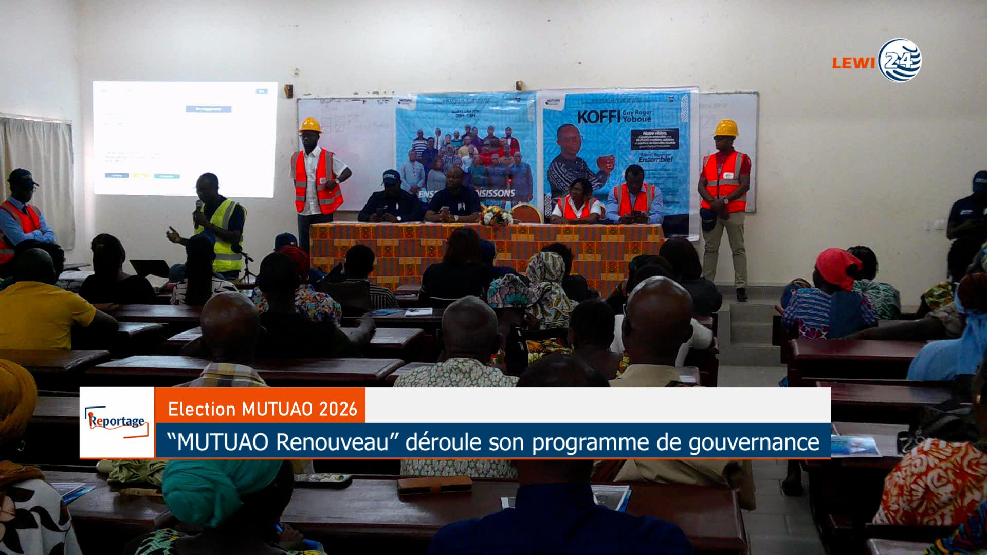 [ Reportage TV ] Election MUTUAO 2026 :  Dr Koffi Guy Roger Yoboué dévoile son projet de gouvernance