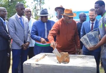 Sports : la rénovation du complexe Meledje Agueri Marcel de Dabou officiellement lancée